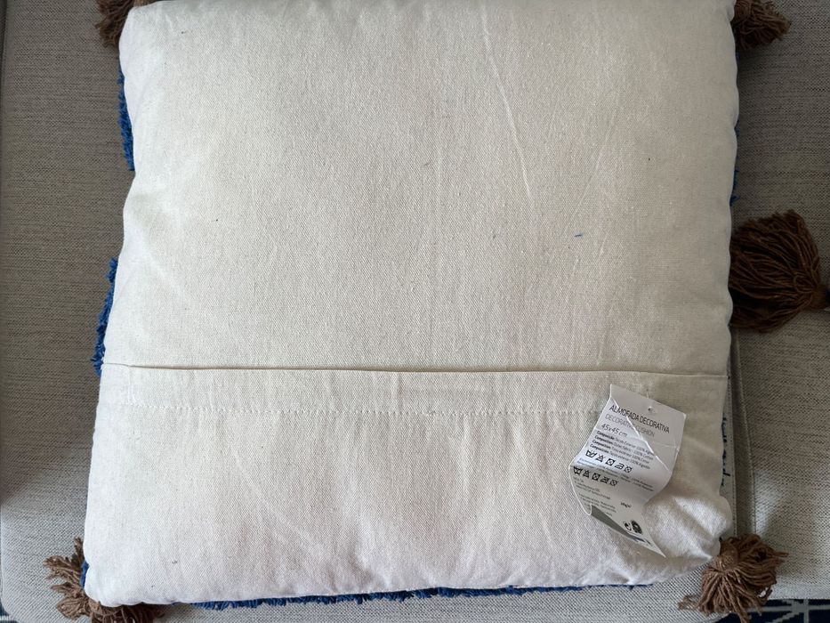 2 almofadas decorativas 45 x 45 cm
