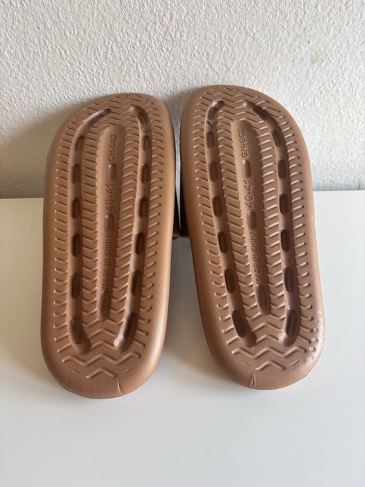 Chinelos de massagem 40/41 homem castanho