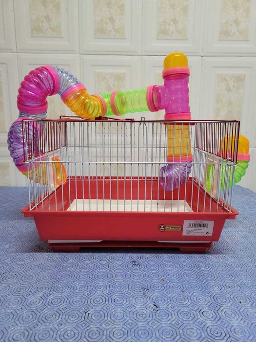 Gaiola para Hamster com tubos