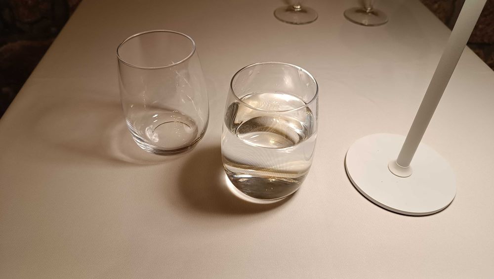 Copos de água em vidro transparente modelo Ikea STORSINT