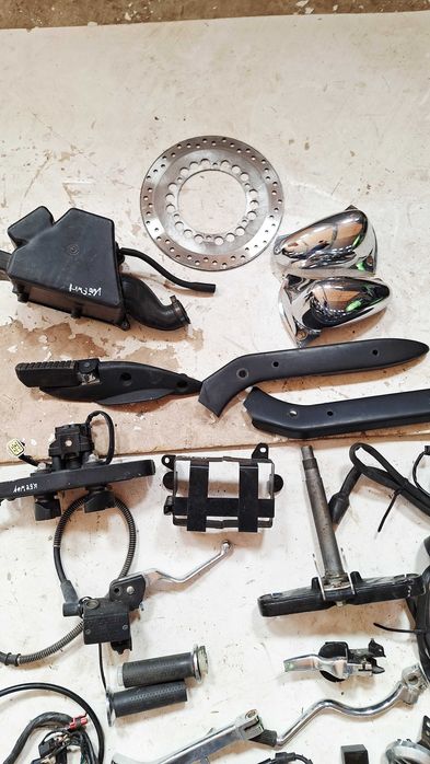 Keeway Superlight 125 przełącznik lewy osłona filtra moduł instalacja