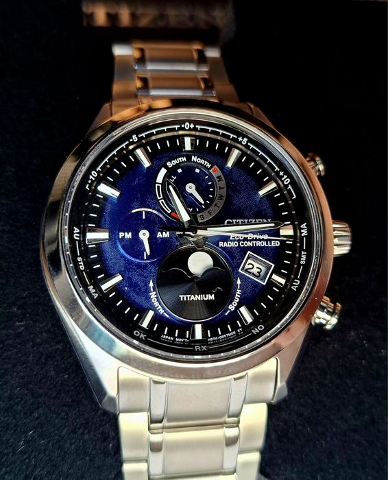 Nowy zegarek Citizen BY1010-81L Tsuki-yomi Moonphase Eco-Drive Radio C