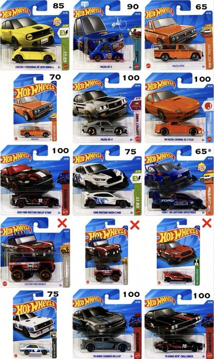 Хот Вілс / Hot Wheels / Машинки