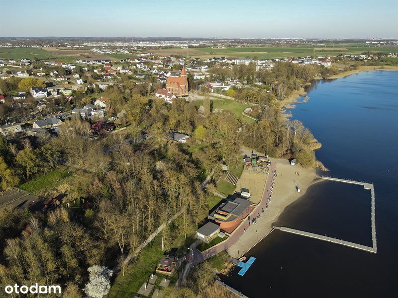 Lusowo-działka nad jeziorem, pierwsza linia zabudowy