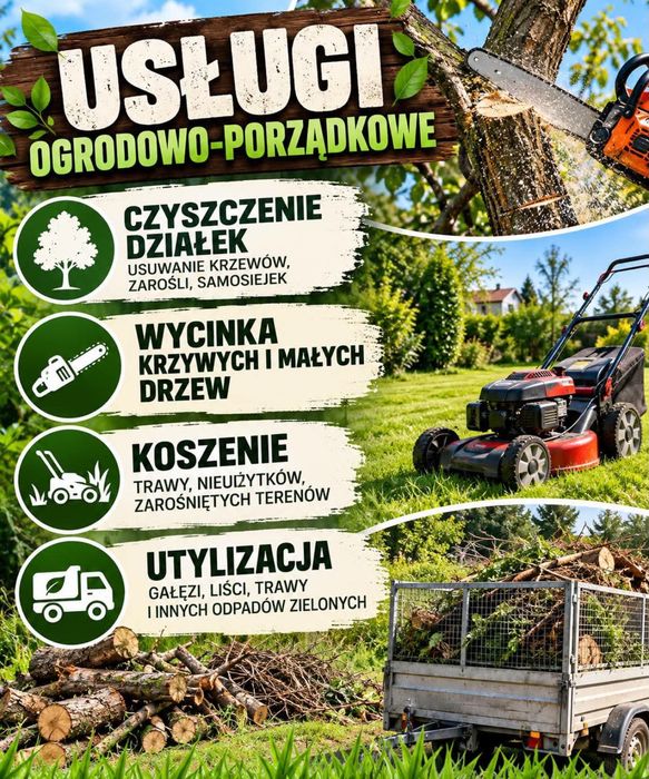 Czyszczenie działek