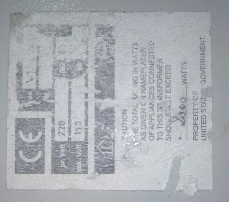 Трансформатор 220/110 вольт, мощность 2 кВт