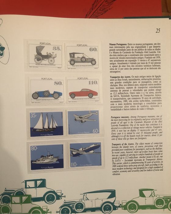 Portugal em selos CTT livros