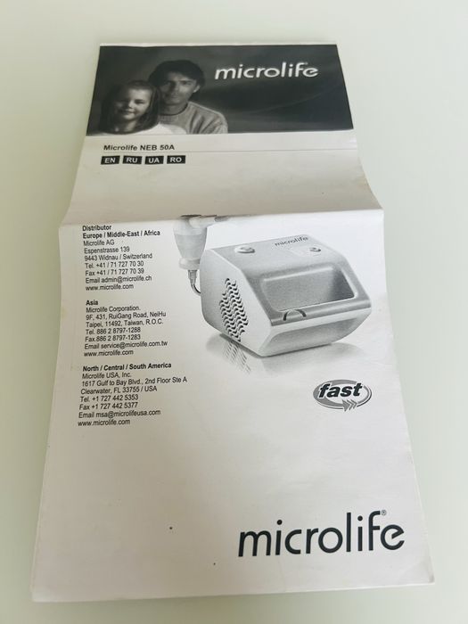 Ингалятор ( небулайзер ) Microlife NEB 50A