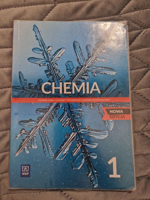 Chemia Nowa Edycja Wsip podręcznik liceum  I technikum