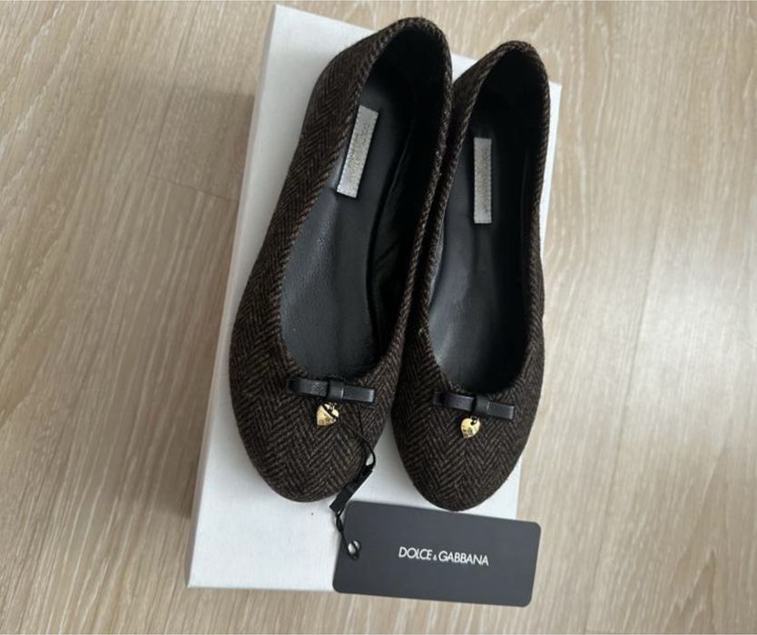 Балетки  доя дівчинки Dolce & Gabbana 34 р 35