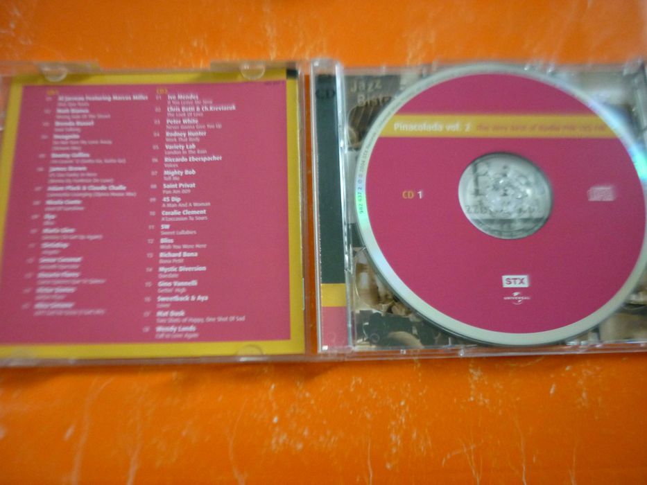 2 płyty CD "Pinacolada Vol. 2": Ive Mendes, Chris Botti, Matt Bianco