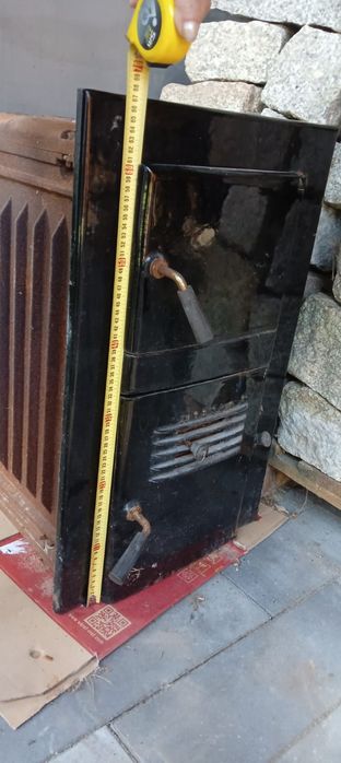 Wklad grzewczy do pieca kaflowego żeliwny