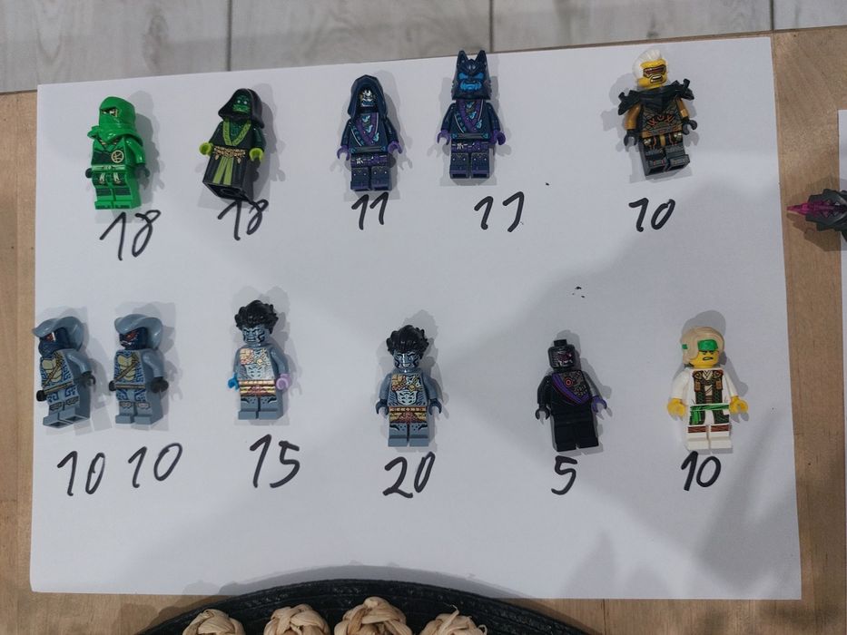 Figurki Lego Ninjago