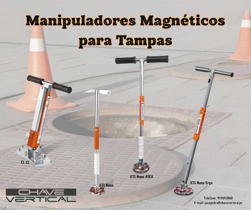 Manipuladores Magnéticos de Tampas   JR19