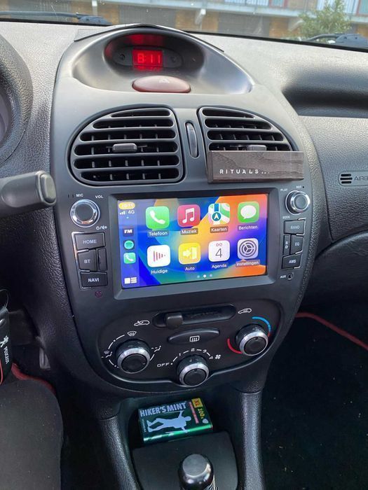 Radio Android 7” CarPlay Android Auto – Peugeot 206 / CC / SW PL