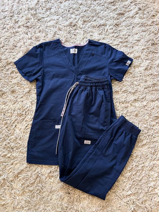 Scrubs/ubranie medyczne, komplet spodnie + bluzka