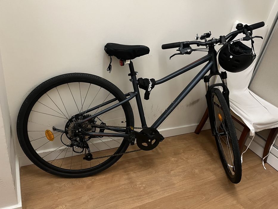Bike Trekking Riverside 500 blue  como nova  (2 a) - Tam S
