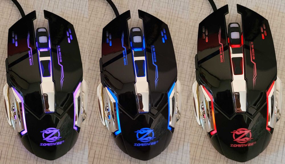 Игровая мышка  подсветка