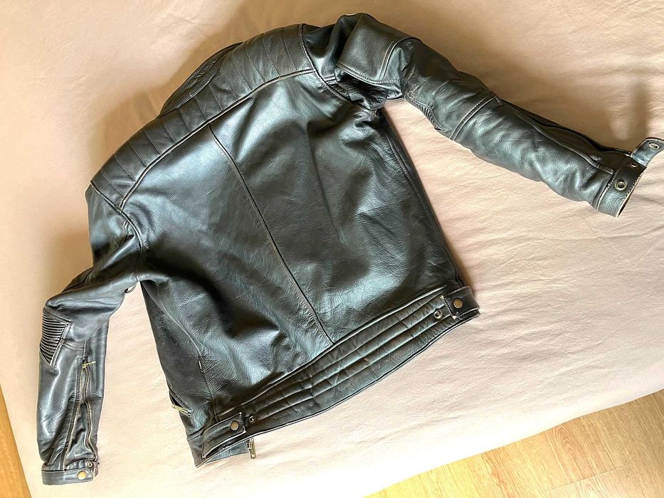 Blusao couro Helston`s