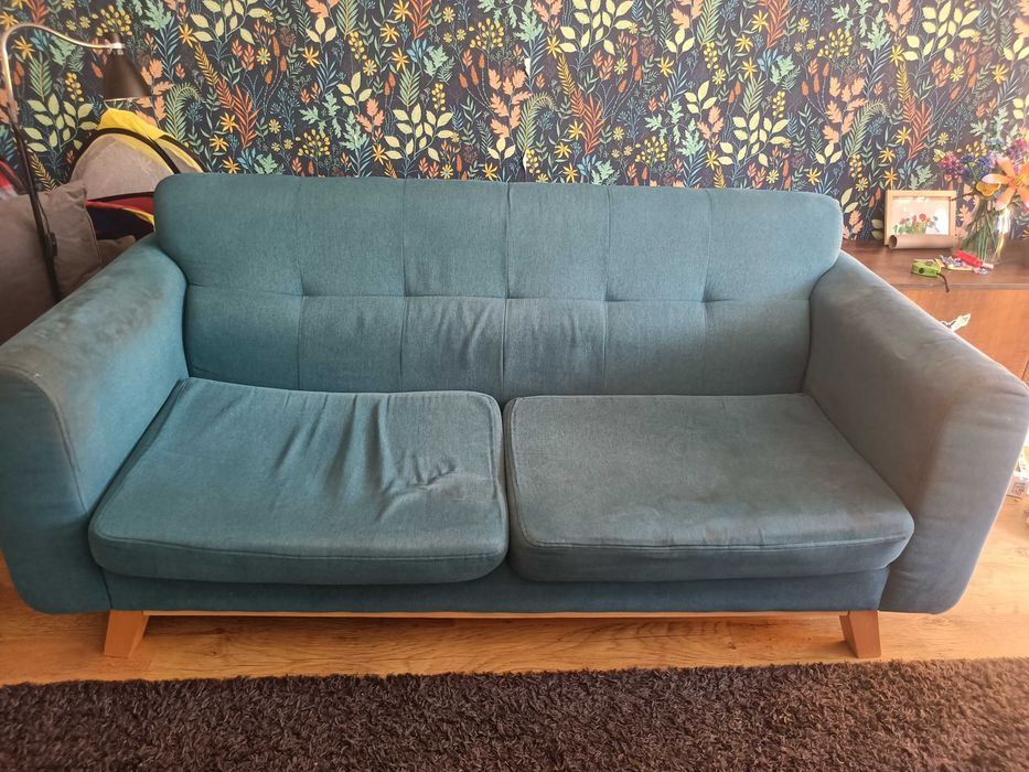 Sofa skandynawska lite drewno