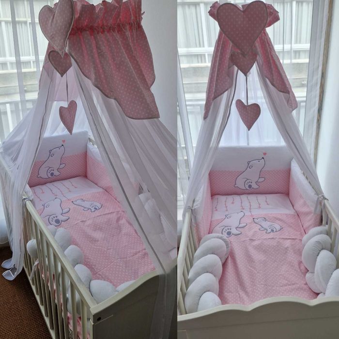 Conjunto - kit berço completo primeiro ninho damore