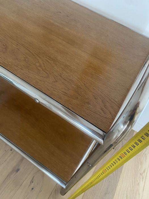 Bauhaus stolik piekny plr vintage midcentury