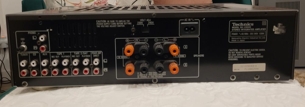 Amplificador integrado Technics  SU - VX 500 excelente  Classe AA
