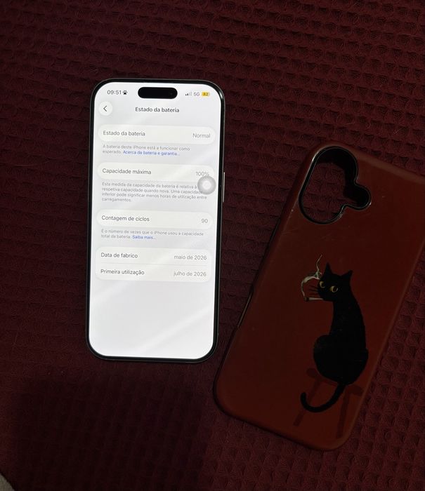 iPhone 17 256GB Lavanda | Como Novo c/ Garantia até 2027 + Extras