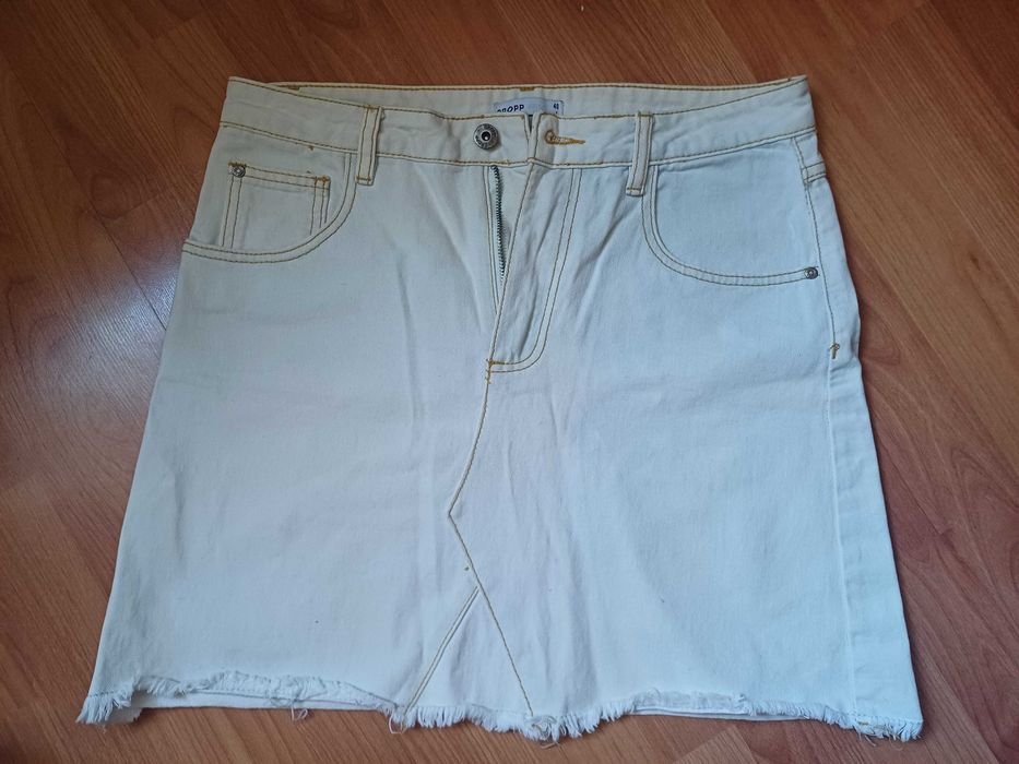 Джинсовая юбка cropp