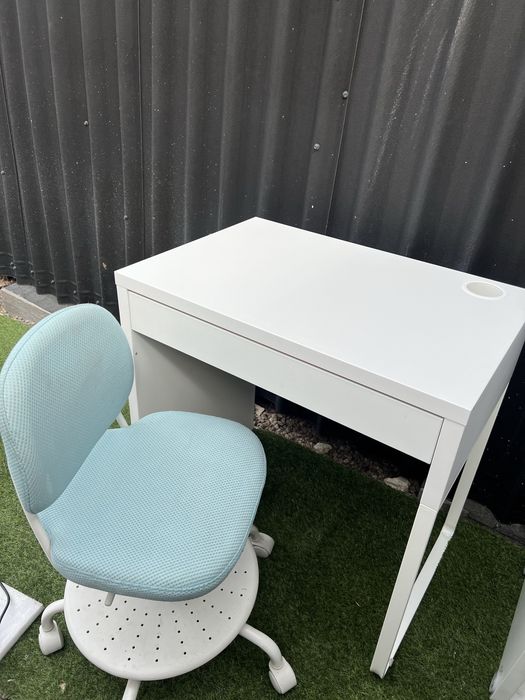 Zestaw dzieciecy biurko micky trofast krzesło