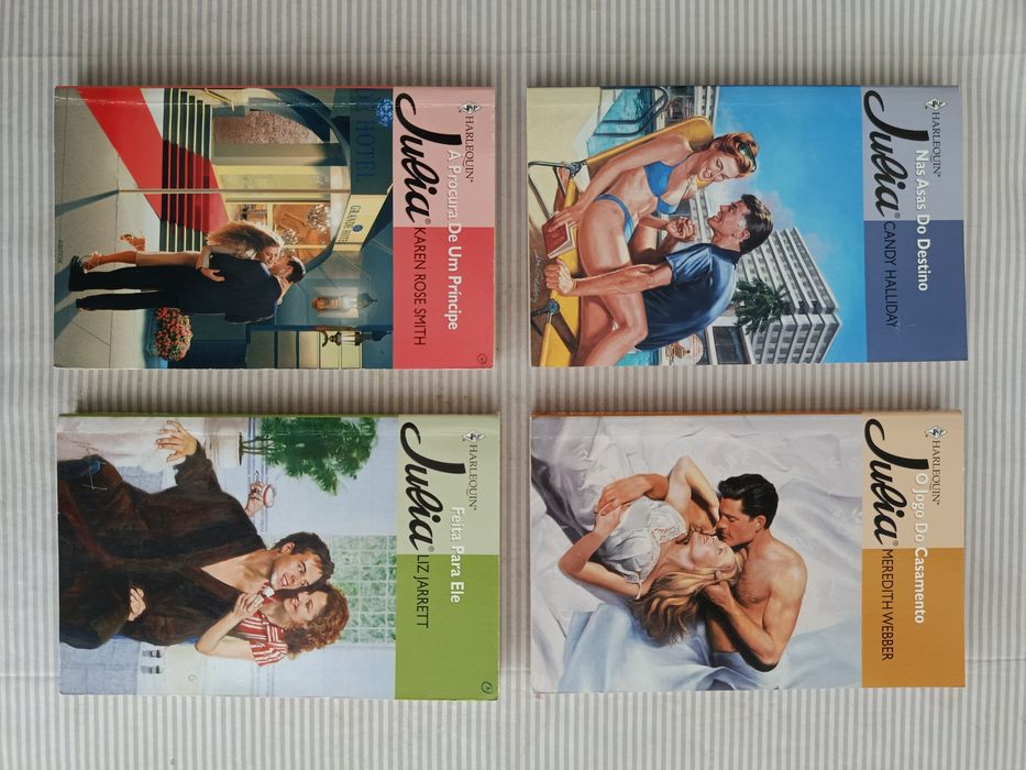 28  livros  de  Romance  " JÚLIA "  Harlequin