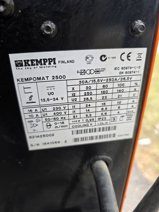 KEMPPI 250A Solidy