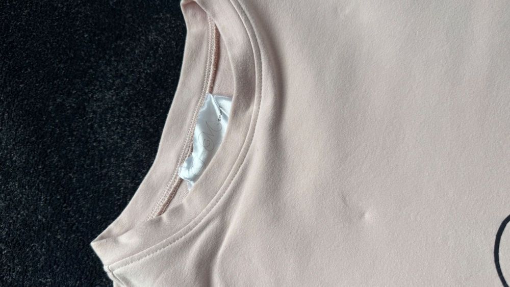 Bluza t-shirt Joanna muzyk Uni pudrowy róż
