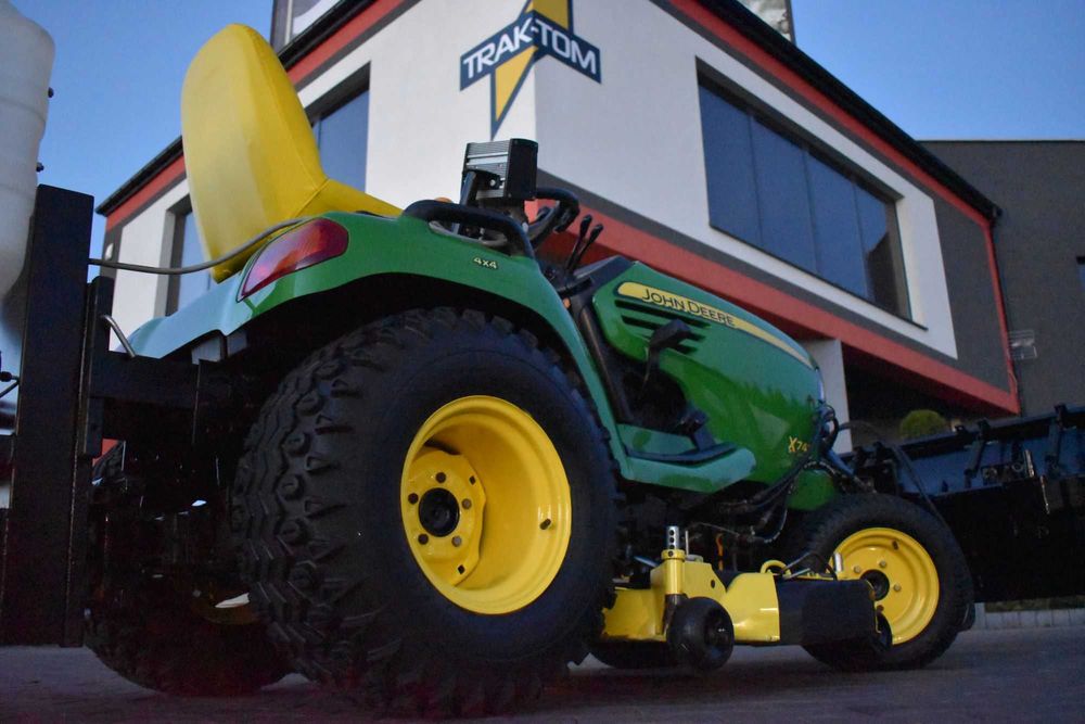 Kosiarka Traktor John Deere X748 4x4 diesel YANMAR  WOM hydraulika