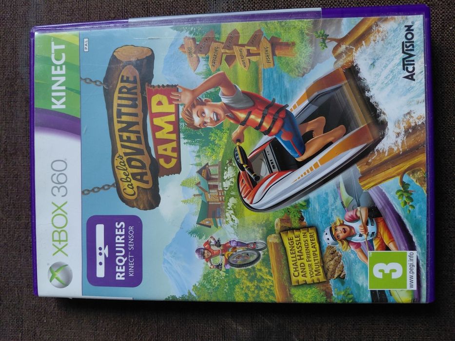 Gra Cabelas Adventure Camp na xbox 360 kinect