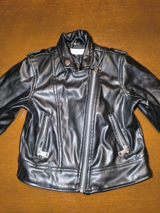 Ramoneska skórzana dziecięca H&M roz.104 Super
