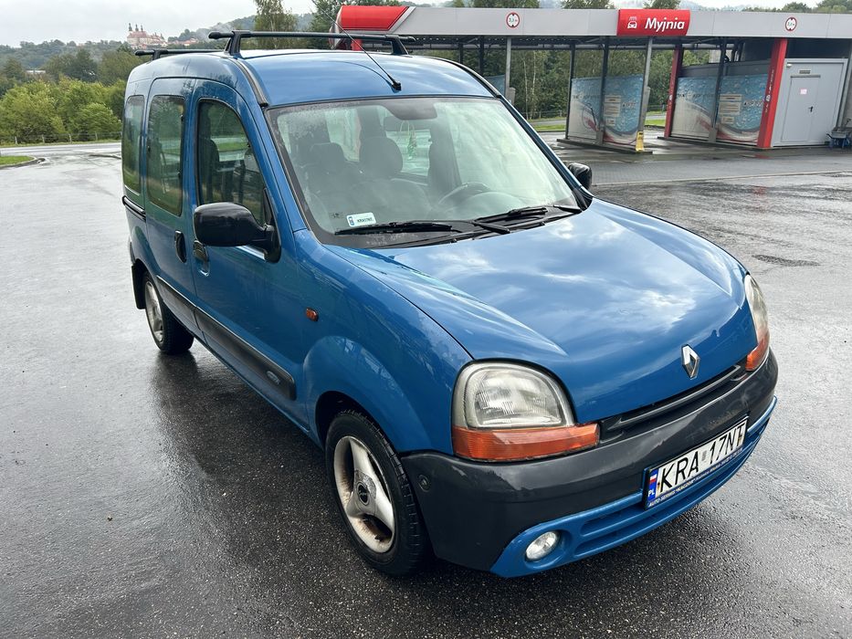 SKUP SAMOCHODÓW ! Renault Kangoo 1.2 benzyna, 5 osobowy, bdb stan, zamiana