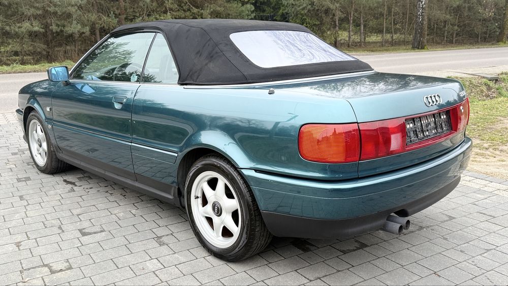 Audi 80 cabrio cabriolet 2.8v6 klima komputer skóra s2