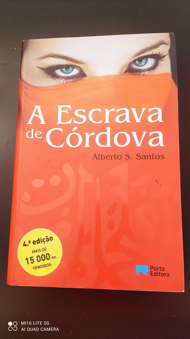 A Escrava de Córdova - Alberto S. Santos  (portes grátis)