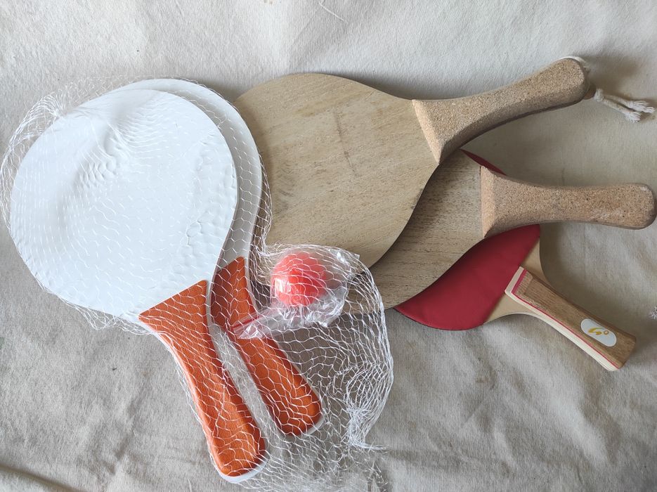 Paletki rakietki drewniane rakietki do tenisa plażowego i do stołowego