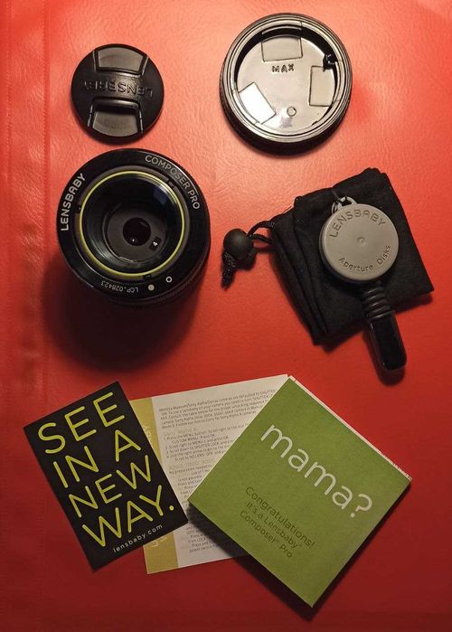 Lensbaby Composer Pro with Double Glass for Sony Alpha