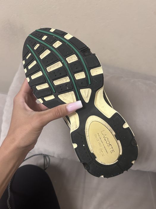 Adidasy lacoste zółte