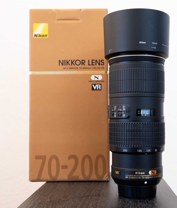Nikon Nikkor AF-S 70-200 F 1:4G ED VR SE