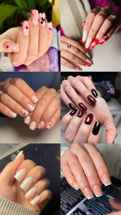 Манікюр, Маникюр, Педикюр, Нарощування нігтів, гель, акрил, френч,