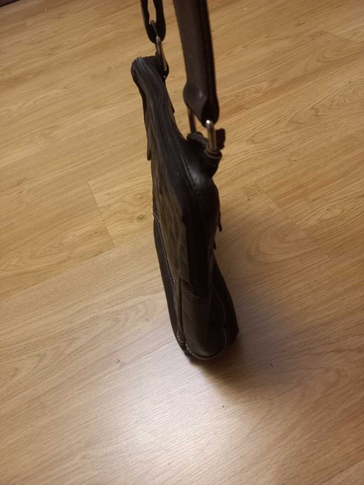 Мужская кожаная сумка - планшет ROWALLAN.