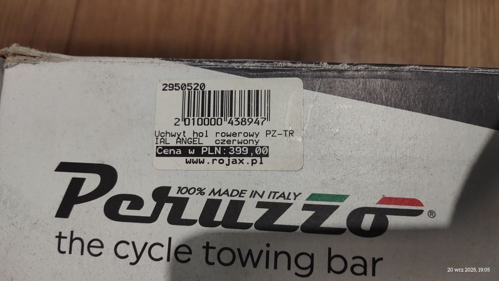 Drążek holowniczy PERUZZO Trail Angel