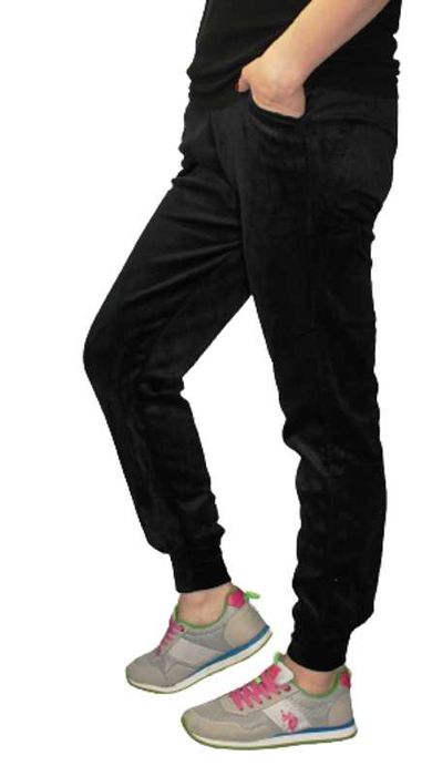 PRĄŻKOWANE spodnie dresowe Welurowe OCIEPLANE MIX rozmiarów i kolorów