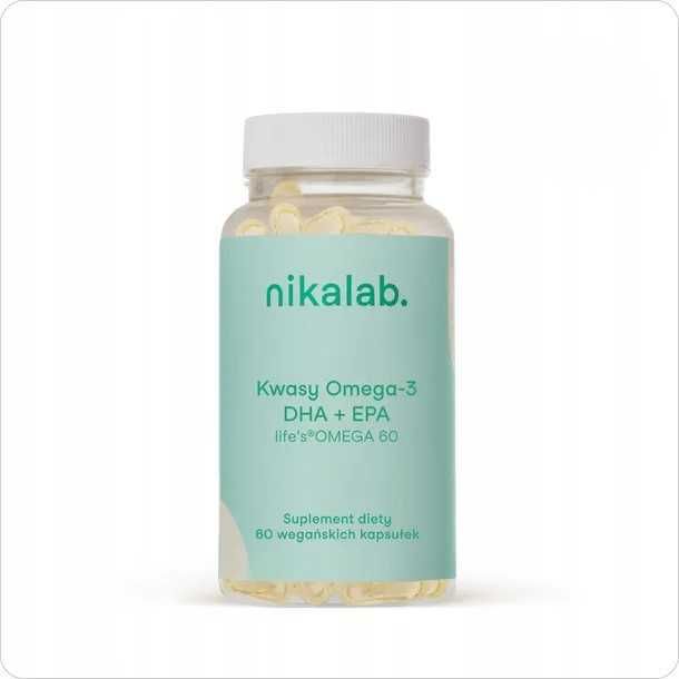 nikalab - Kwasy Omega-3, 60 kapsułek