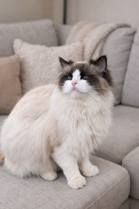 Ragdoll kocurek reproduktor , krycie