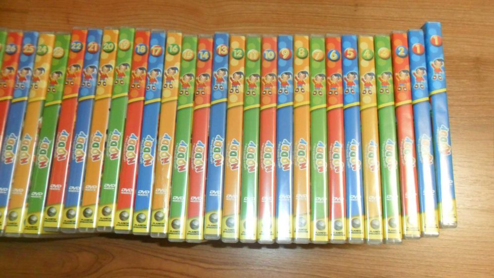 DVD Noddy conjunto de 34 dvds 25€